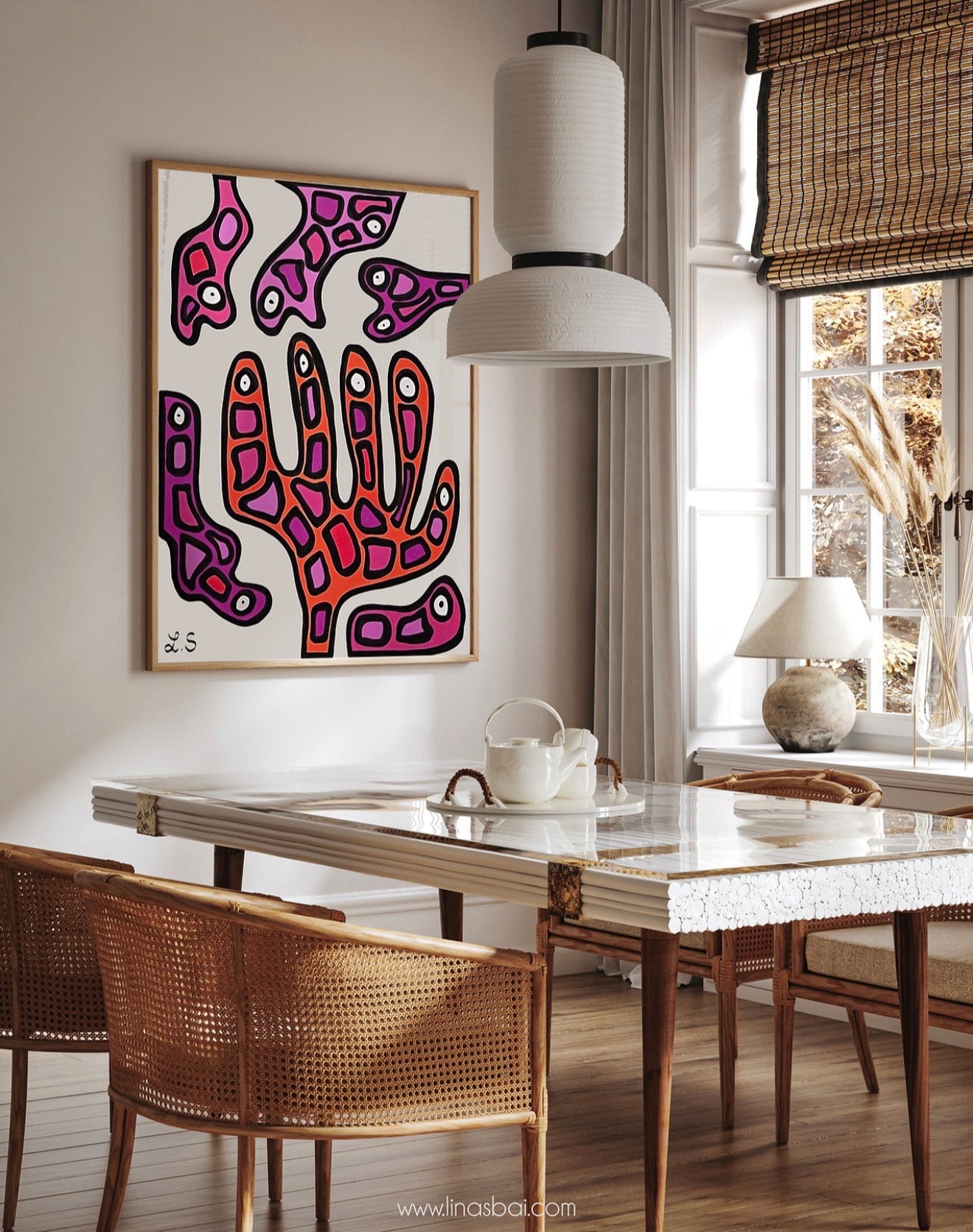 Original painting by Lina Sbai